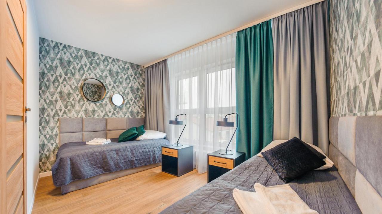 Z 2 Sypialniami Elegant Lux 18 E Perlowa Przystan - Апартаменти Колобжег